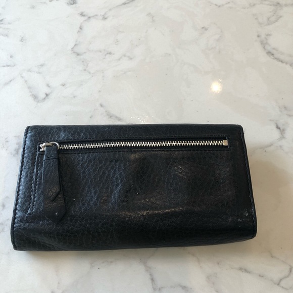COLE HAAN LEATHER BLACK WALLET - Picture 5 of 5